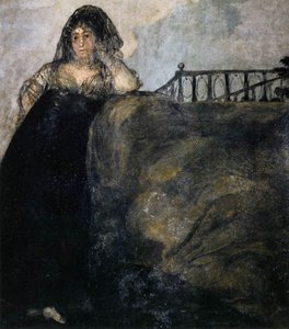 Manola de Francisco de Goya